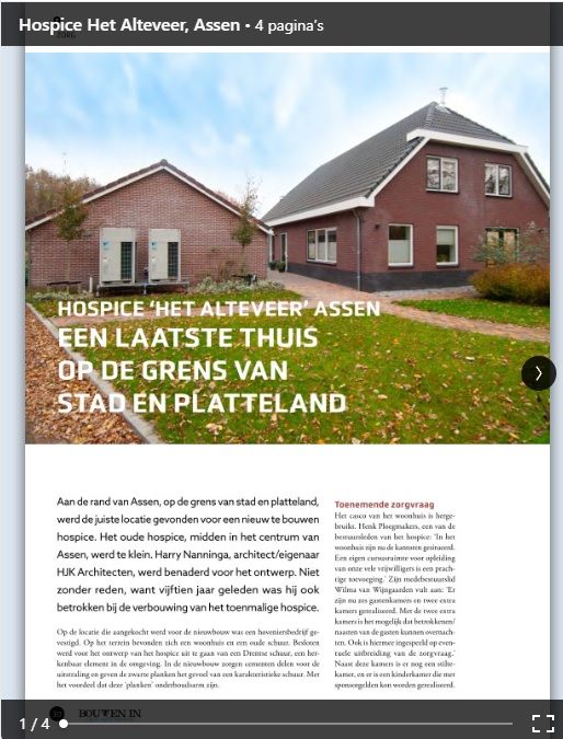 Bouwen in het Noorden - Hospice het Alteveer